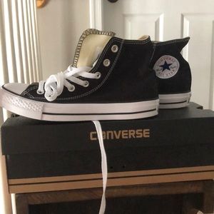 Black Converse Hightops